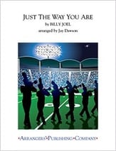 Just the Way You Are Marching Band sheet music cover